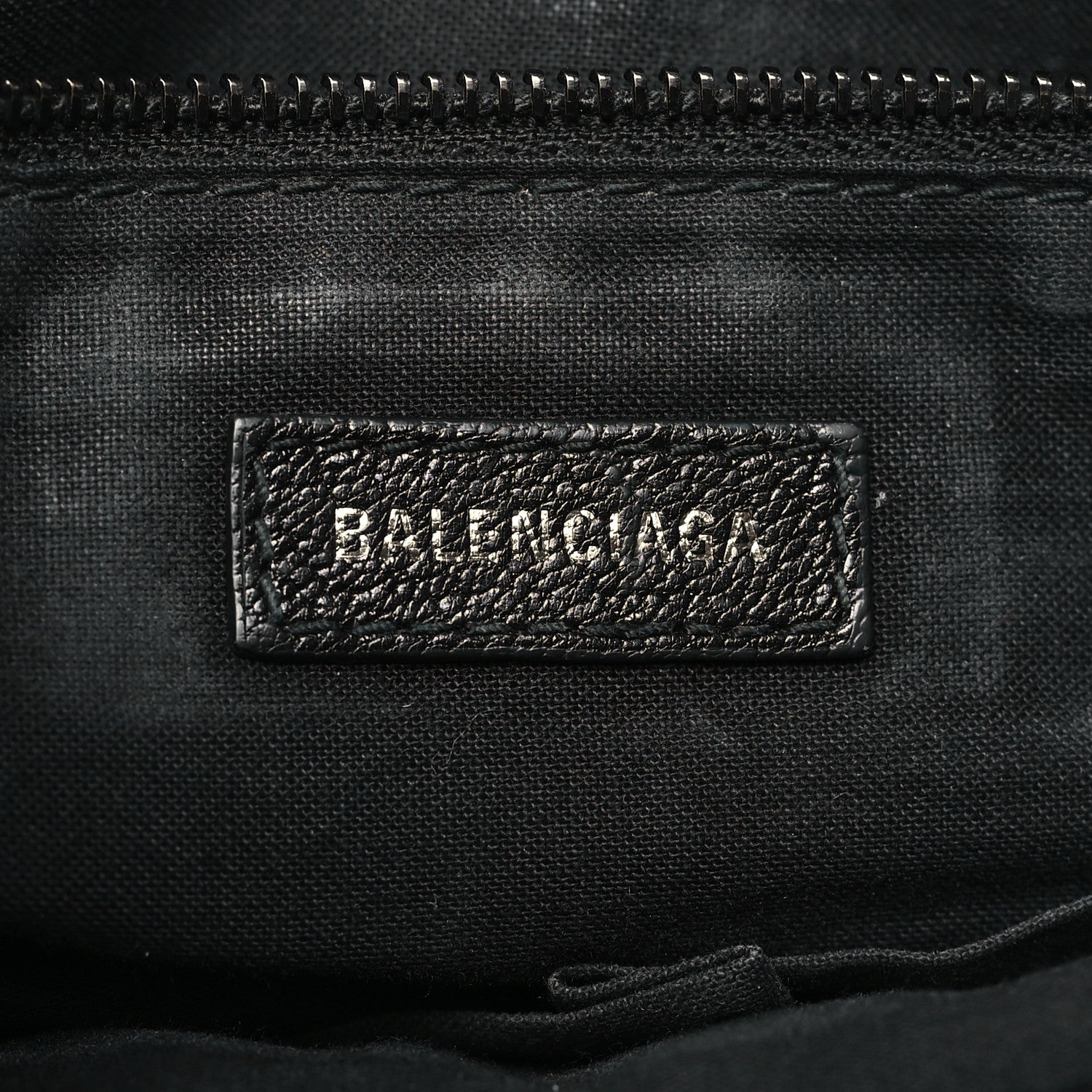 Balenciaga Chevre Black Metallic Edge Hardware S City Black 7 of 12