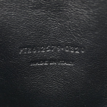 Saint Laurent Grain De Poudre Matelasse Monogram Mini Lou Camera Bag Black 7 of 11