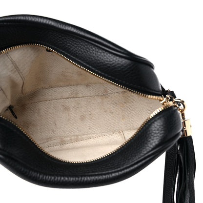 Gucci Pebbled Calfskin Small Soho Disco Bag Black 5 of 15