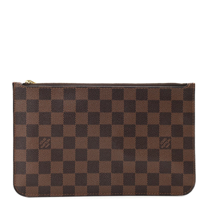 Louis Vuitton Damier Ebene Neverfull MM GM Pochette 1 of 7