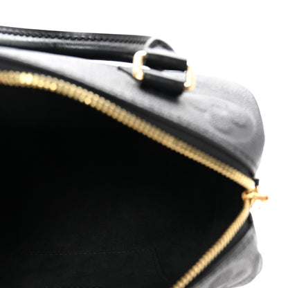 Louis Vuitton Empreinte Monogram Giant Speedy Bandouliere 20 Black 5 of 9