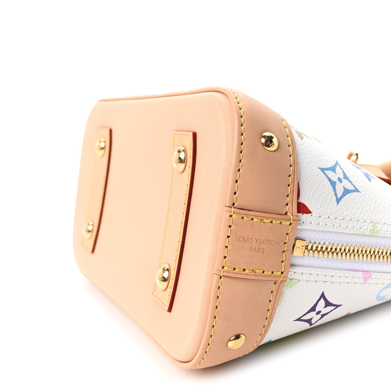 Louis Vuitton LV x TM Monogram Multicolor Alma BB White 9 of 9