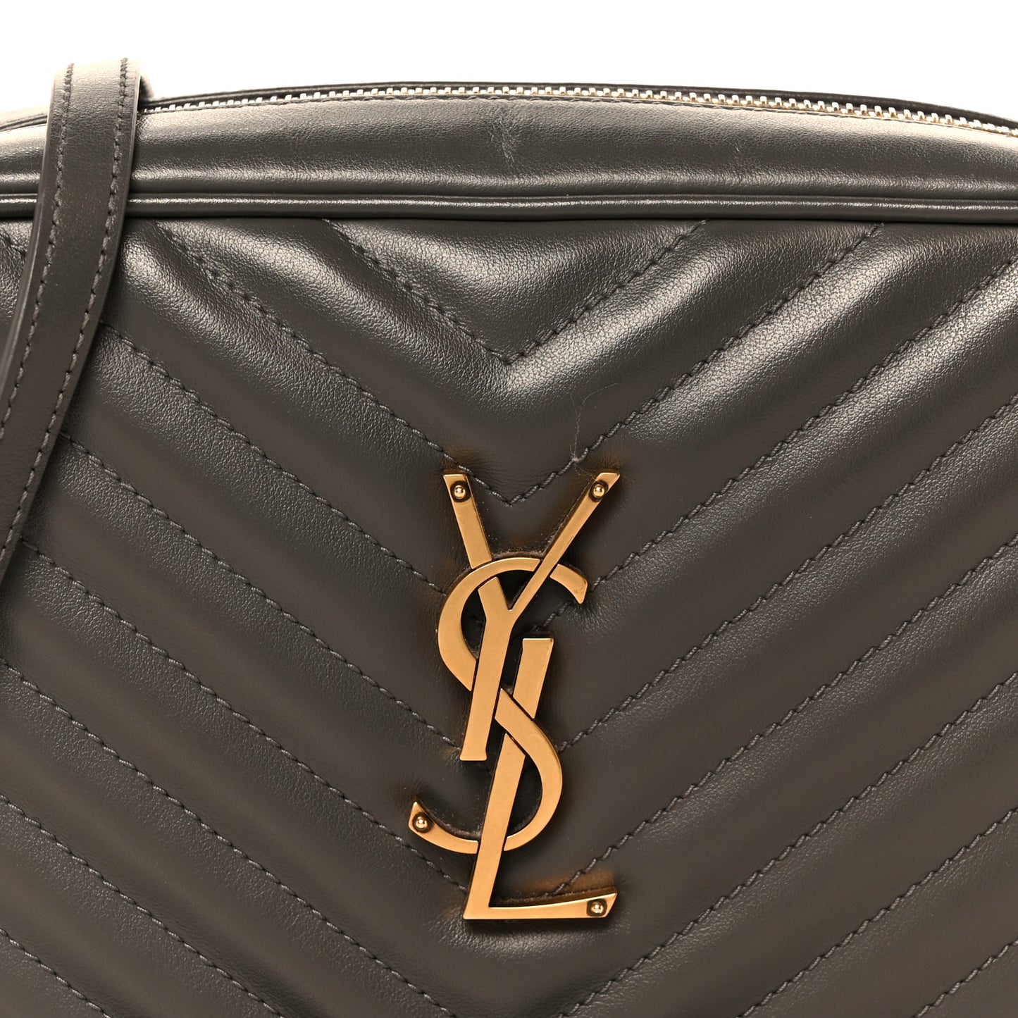 Calfskin Matelasse Monogram Lou Camera Bag Storm