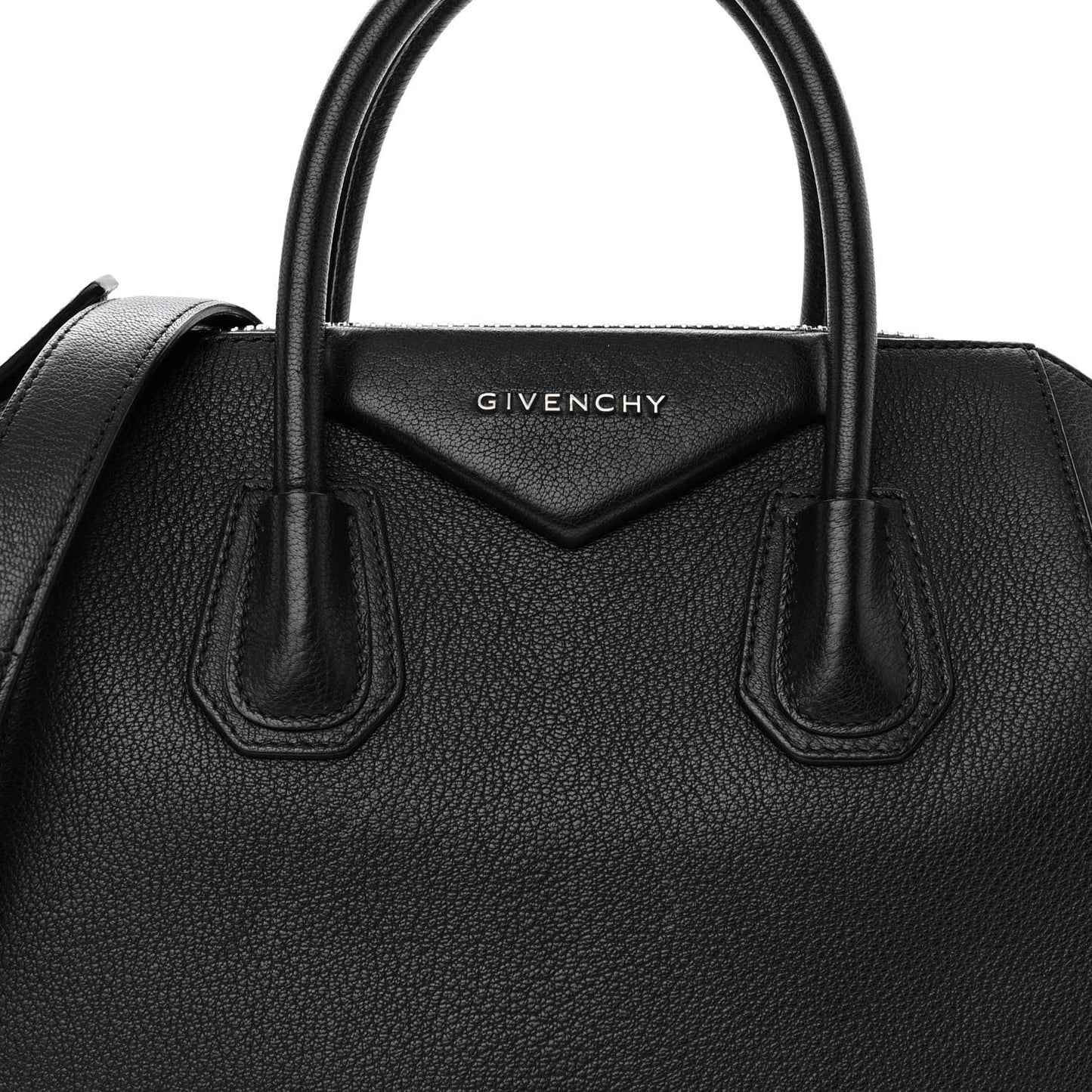 Sugar Goatskin Small Antigona Black