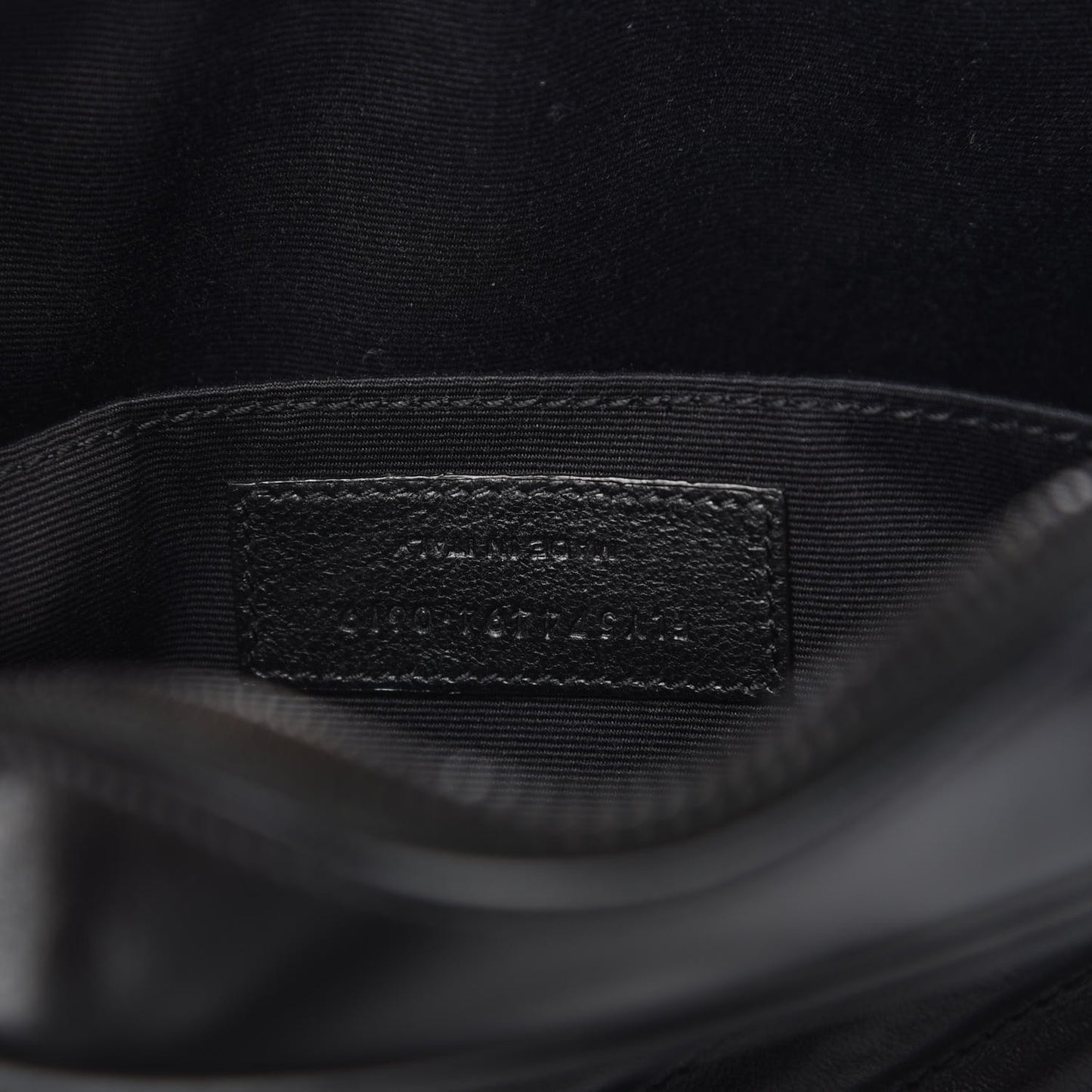 Calfskin Matelasse Monogram Lou Camera Bag Black