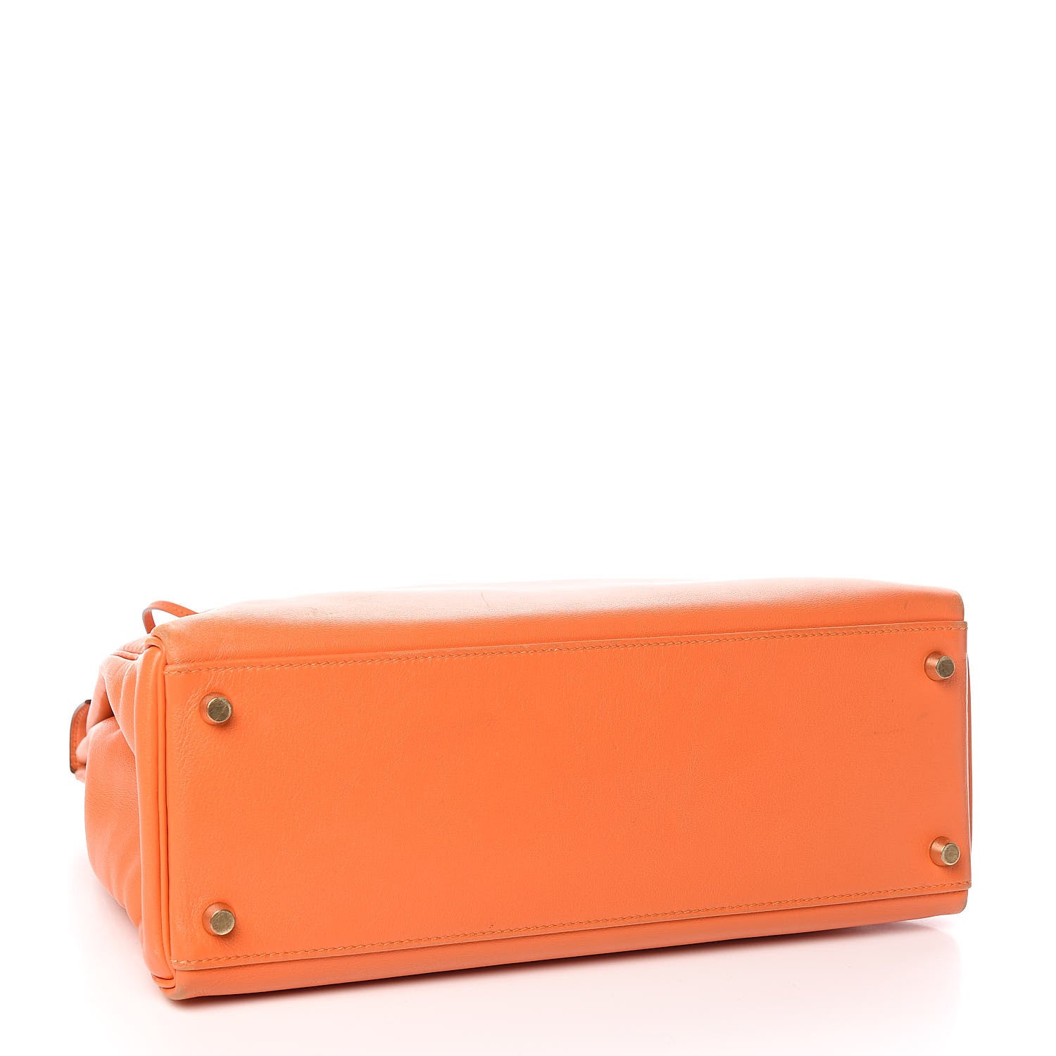 Hermes Swift Kelly Retourne 32 Orange 5 of 38
