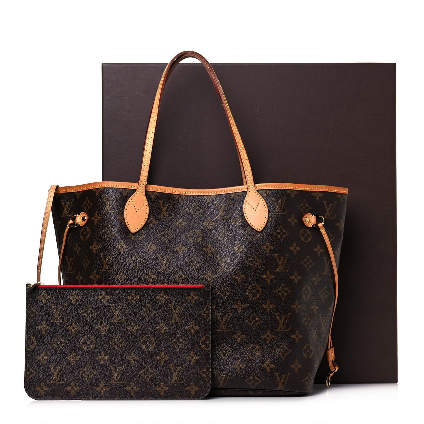 Monogram Neo Neverfull MM Cherry