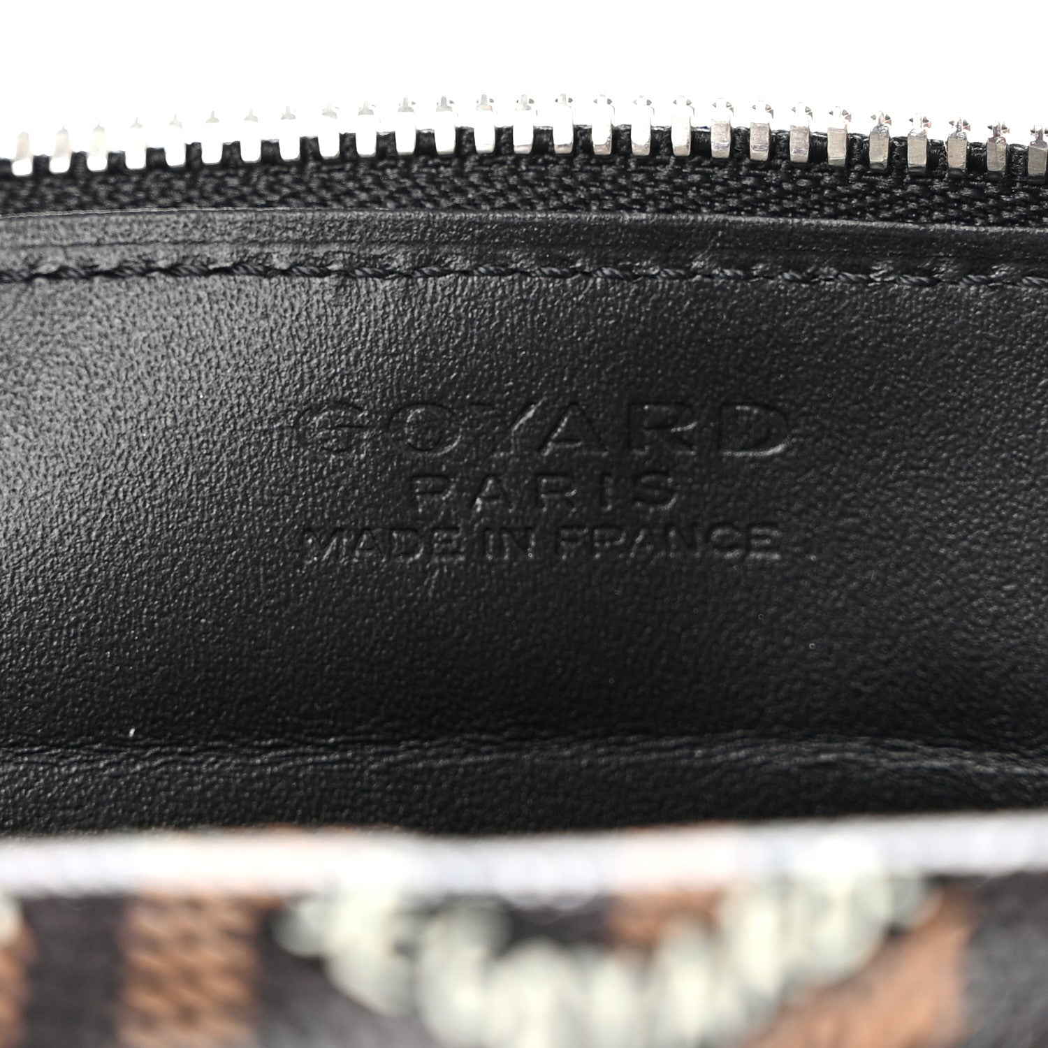 Goyard Goyardine Trousse Pencil Pouch Black 6 of 6