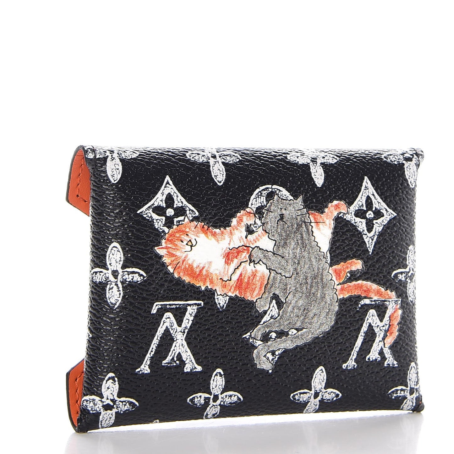 Catogram Small Kirigami Pochette Insert Black White