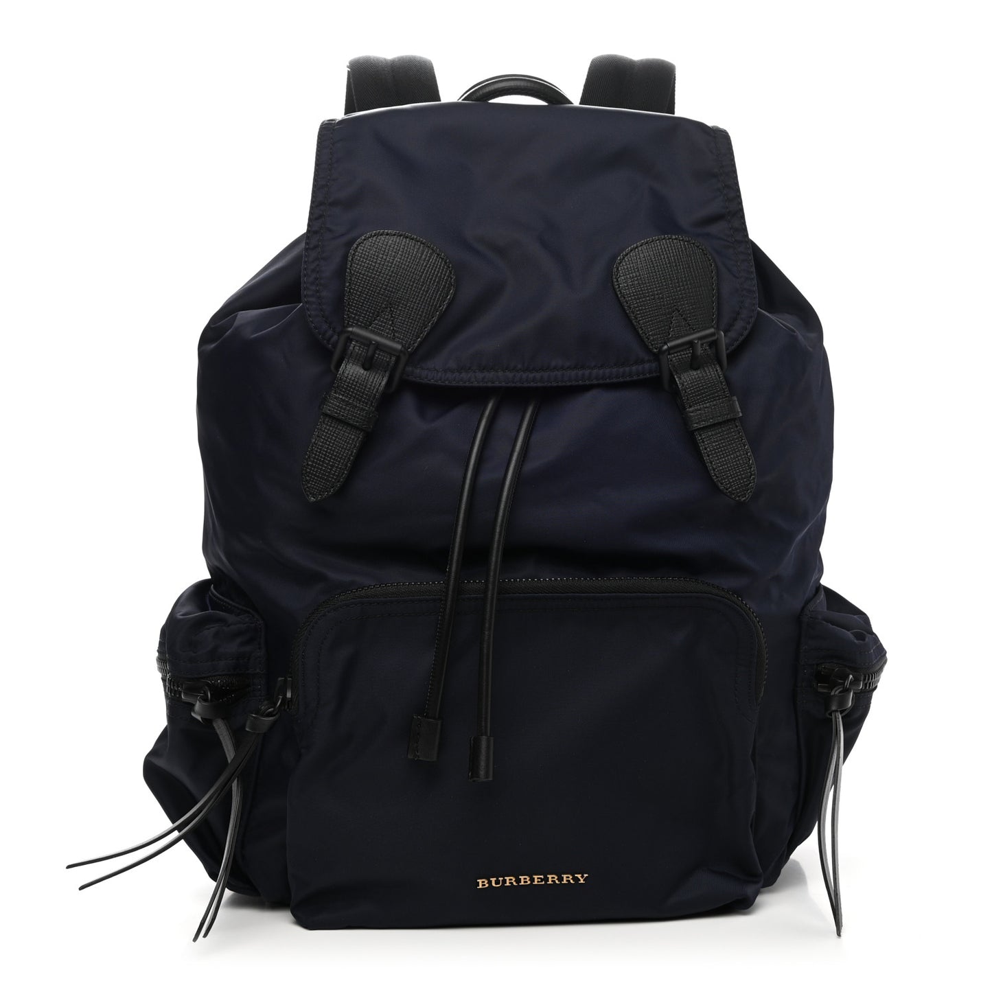 Nylon Medium Rucksack Backpack Ink Blue