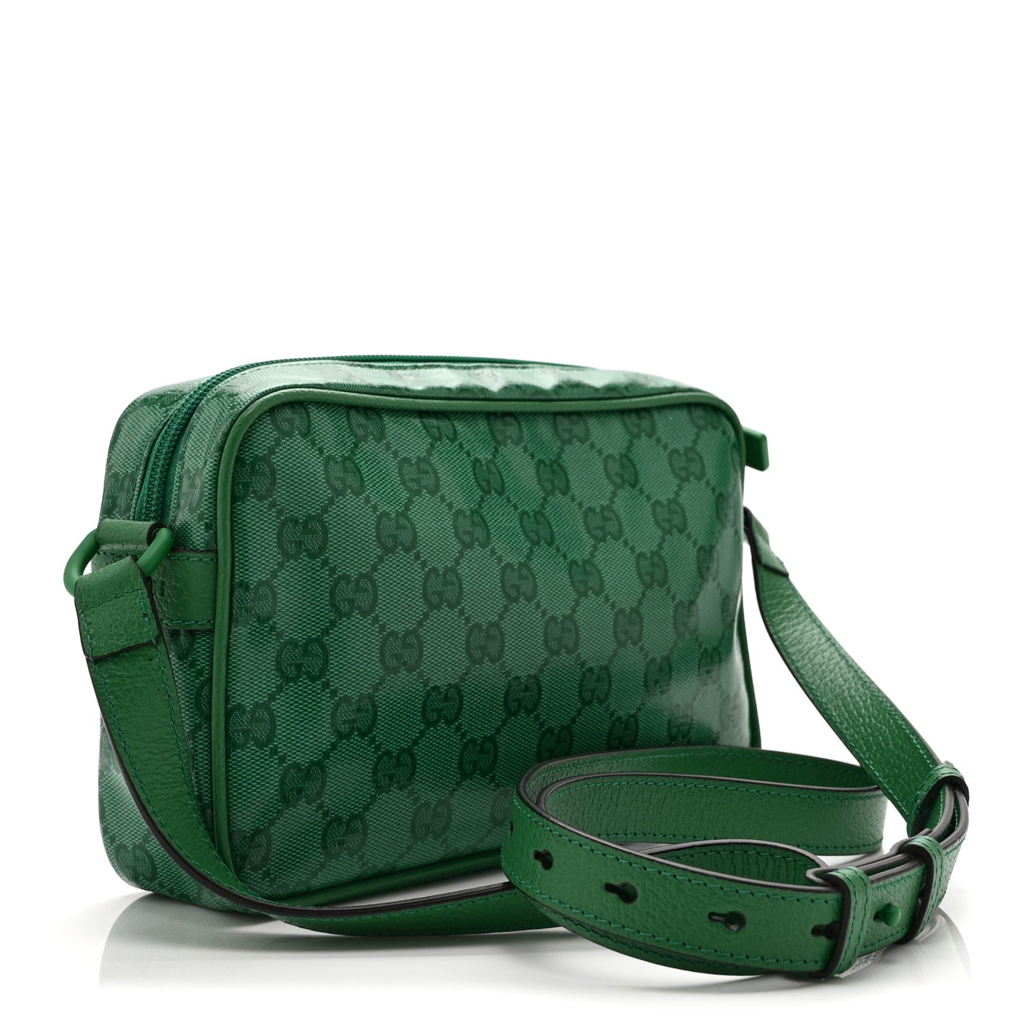 GG Crystal Monogram Mini Shoulder Bag New Shamrock