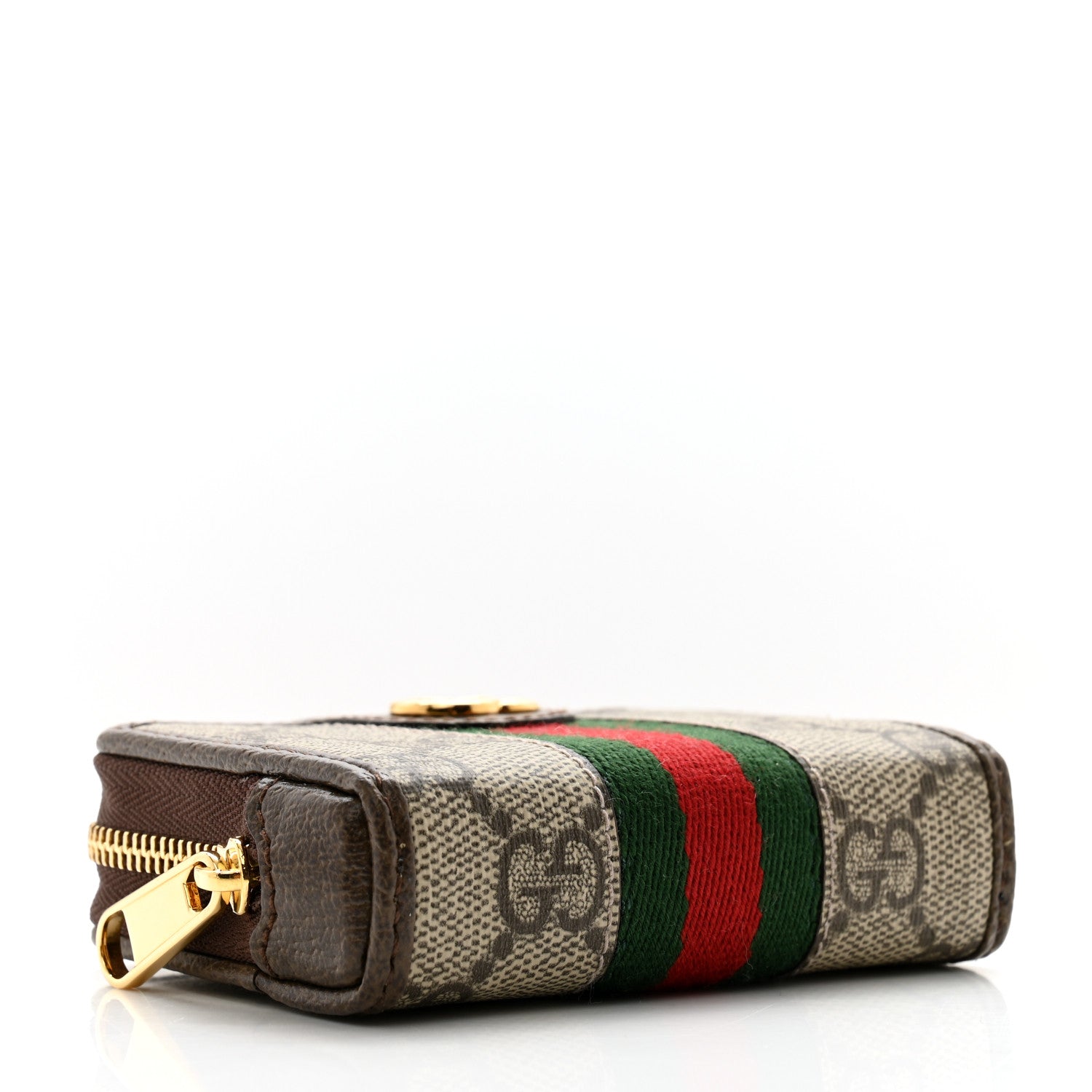 Gucci GG Supreme Monogram Web Ophidia Playing Card Case Beige New Acero 5 of 9