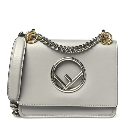 Fendi Vitello Century Opaco F is Fendi Small Kan I Shoulder Bag Ghiaccio 1 of 11