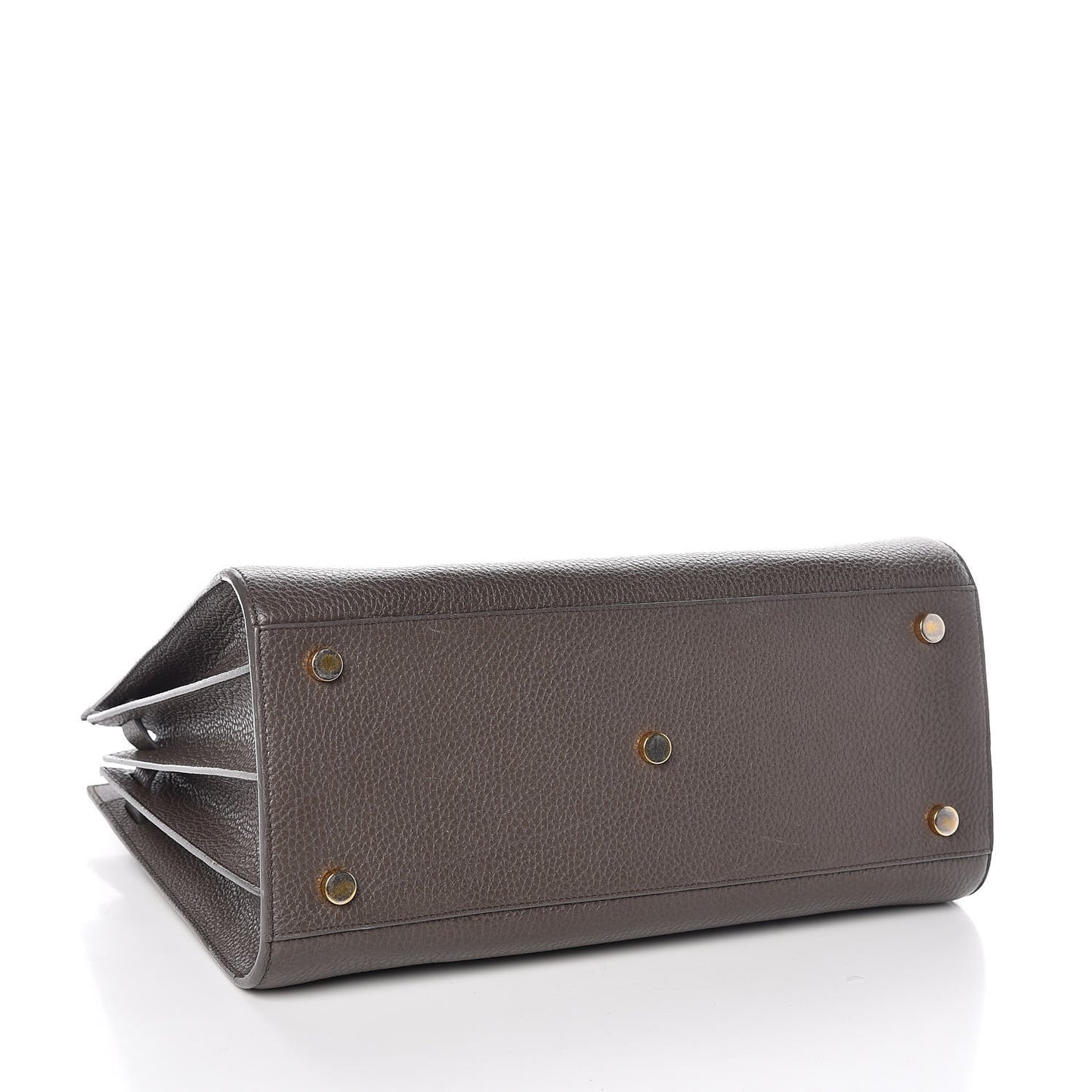 Grained Calfskin Small Sac De Jour Dark Anthracite