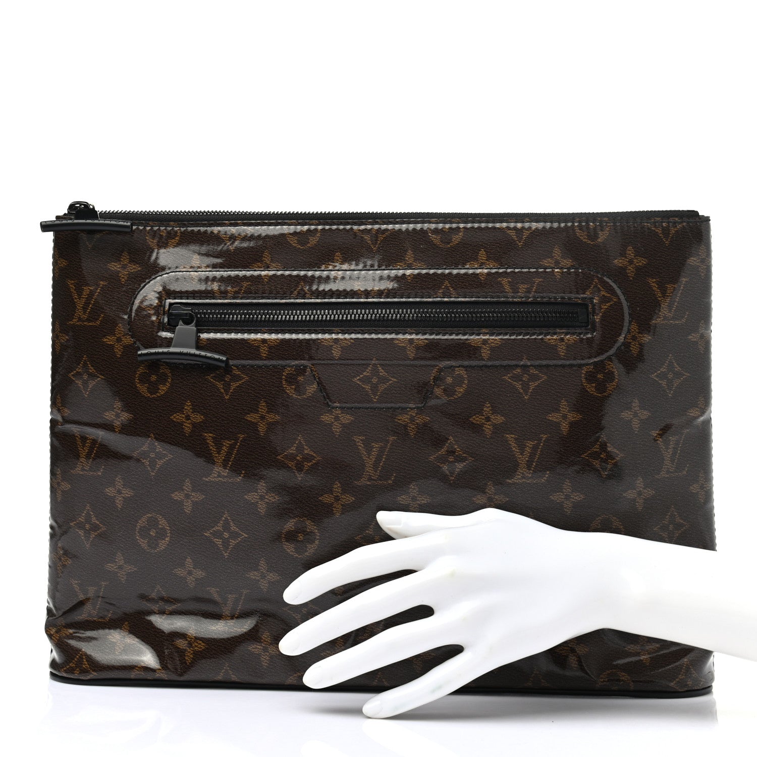Louis Vuitton Monogram Glaze Cosmos Pochette 2 of 9