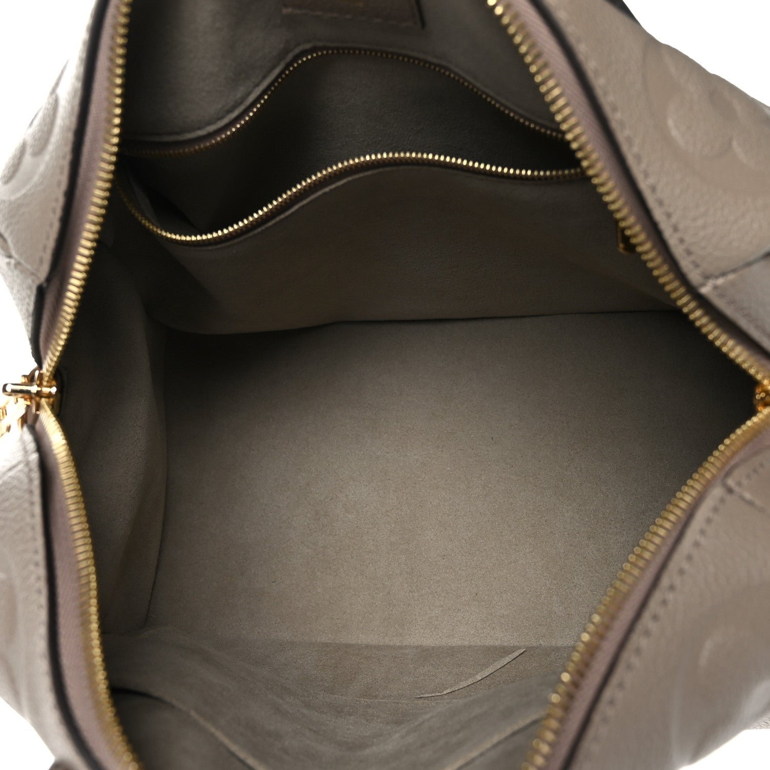 Louis Vuitton Empreinte Monogram Giant Speedy Bandouliere 25 Tourterelle 5 of 10