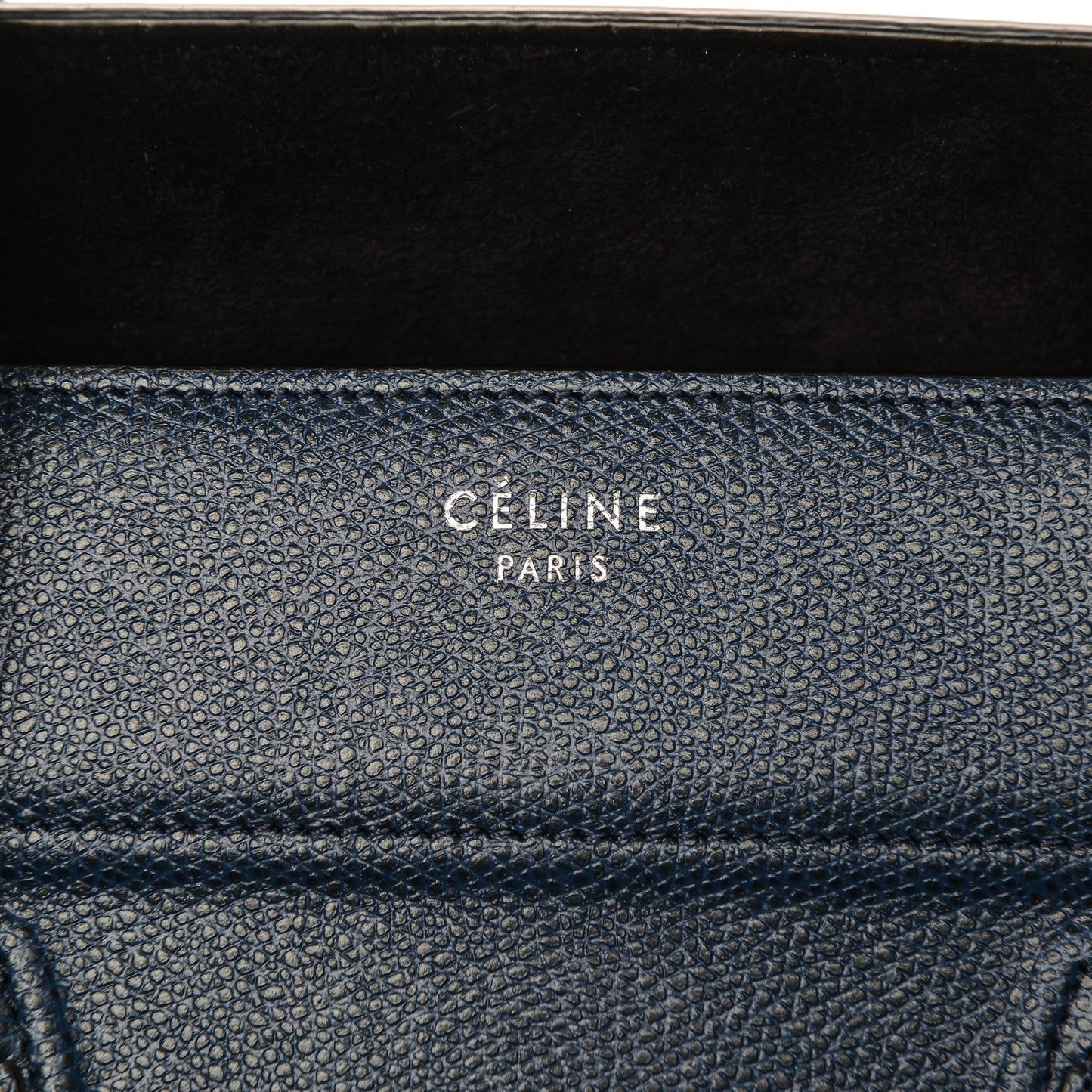 Grained Calfskin Medium Phantom Luggage Deepsea