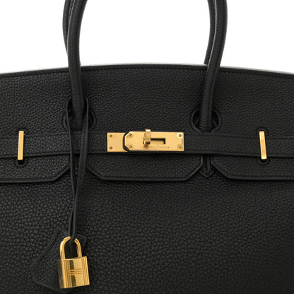 Hermes Togo Birkin 35 Black 8 of 13