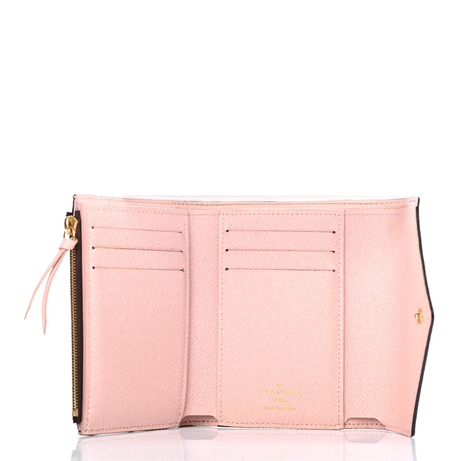 Louis Vuitton Monogram Victorine Wallet Rose Ballerine 4 of 6