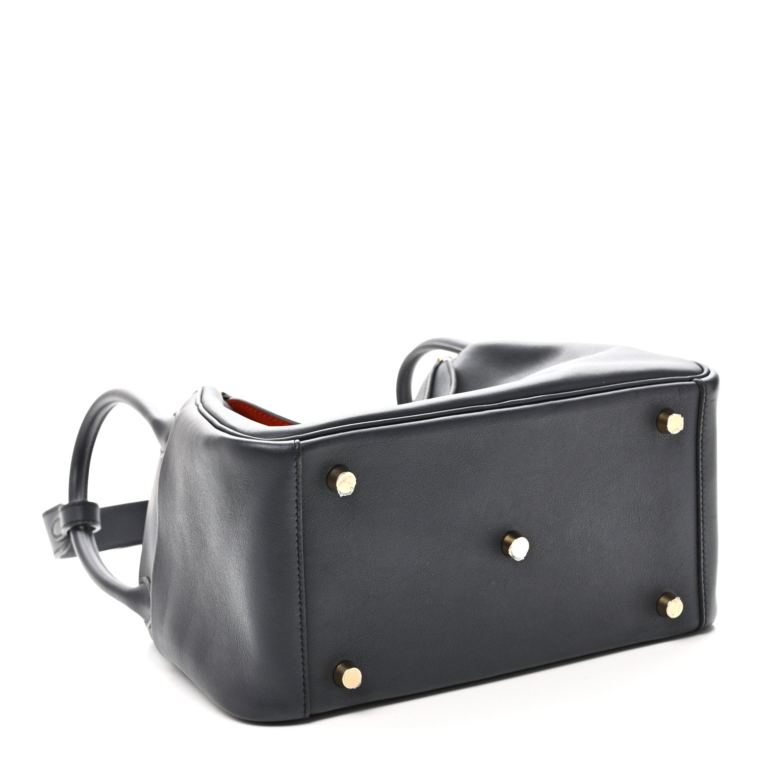 Hermes Swift Verso Lindy 26 Bleu Indigo Orange Poppy 4 of 10