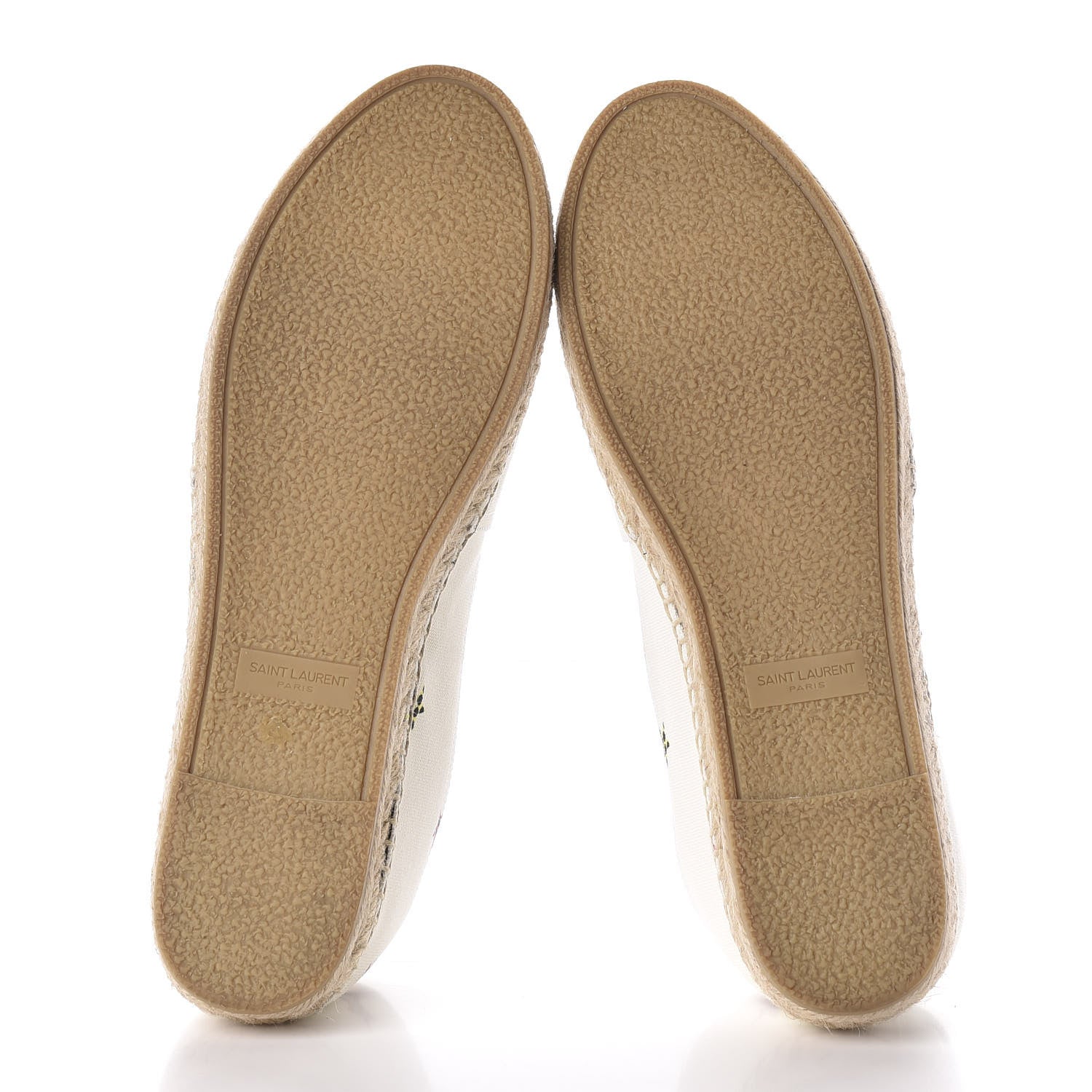 Saint Laurent Canvas Solaris Fun Star Espadrilles 39 5 of 10