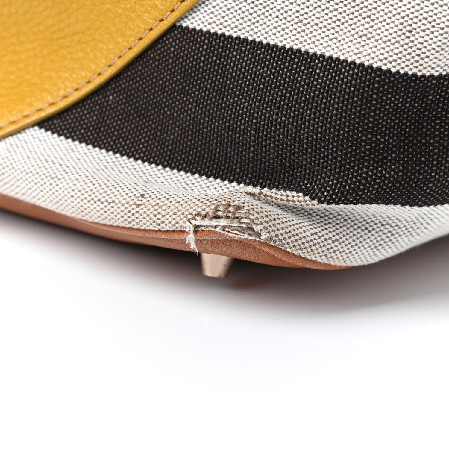 Burberry Canvas Mega Check Calfskin Chevron Medium Hobo Multicolor 12 of 12