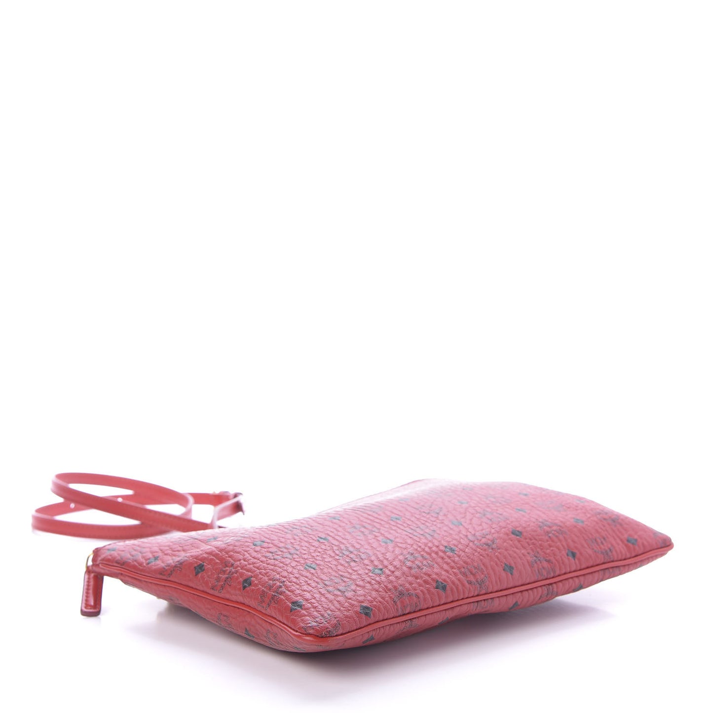 Visetos Medium Crossbody Pouch Ruby Red