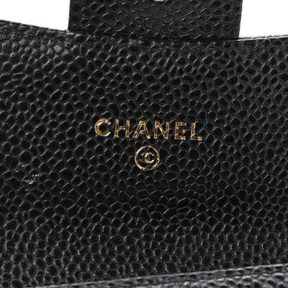 Chanel Caviar Quilted Flap Card Holder Black 6 of 8