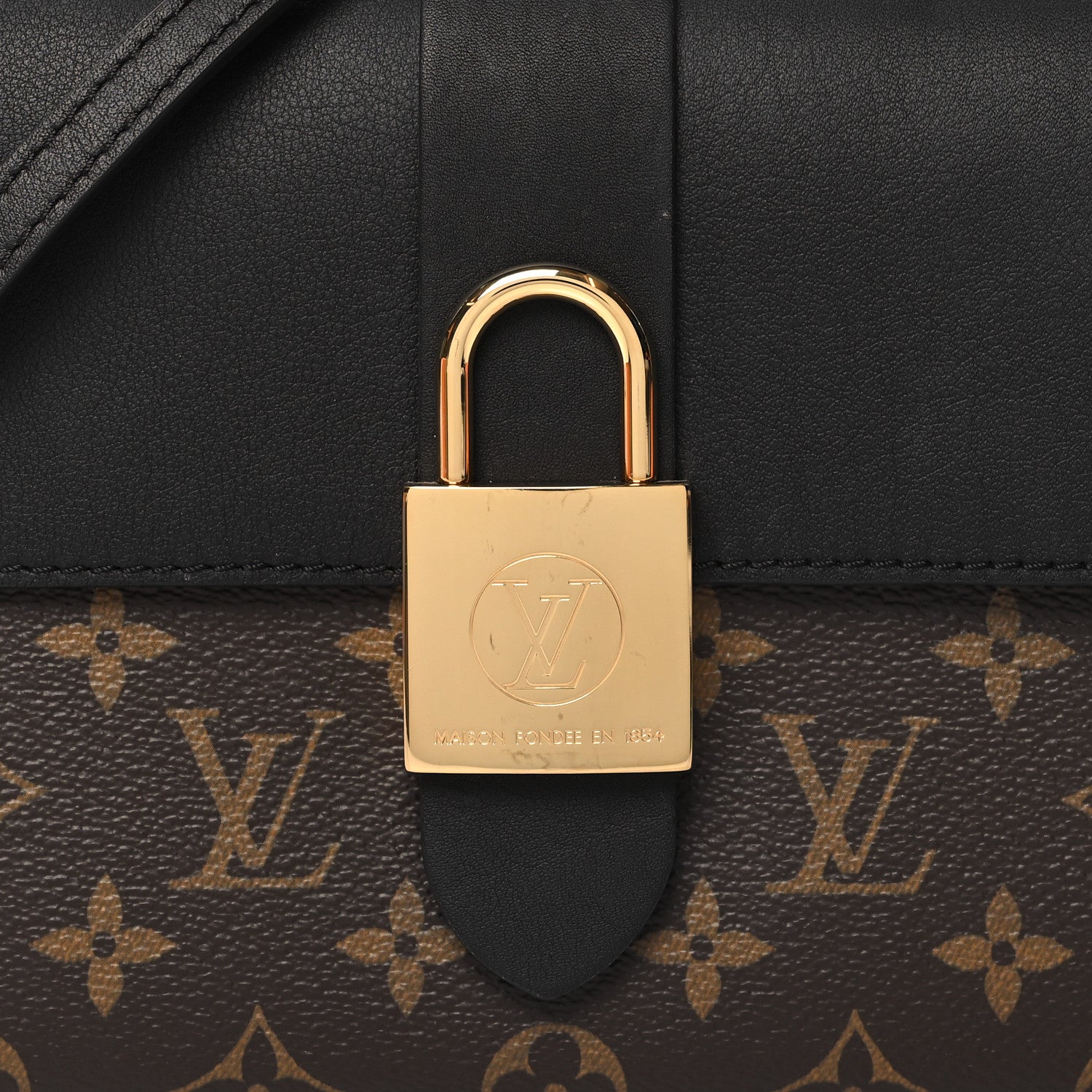 Louis Vuitton Monogram Locky BB Black 9 of 11