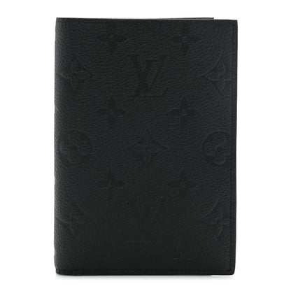 Louis Vuitton Empreinte Monogram Passport Cover Black 1 of 7