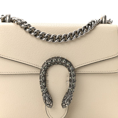 Gucci Textured Calfskin Crystal Mini Dionysus Shoulder Bag Mystic White 11 of 13