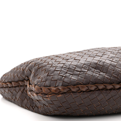 Bottega Veneta Nappa Intrecciato Embossed Medium Veneta Hobo Ebano 8 of 9