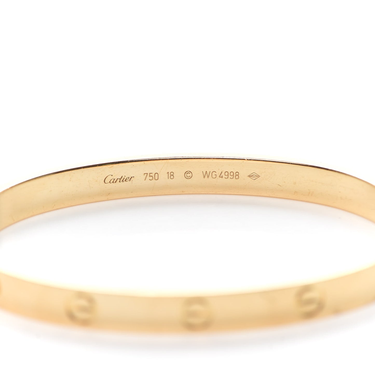 18K Yellow Gold LOVE Bracelet 18