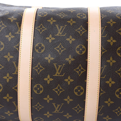 Louis Vuitton Monogram Keepall Bandouliere 55 10 of 12