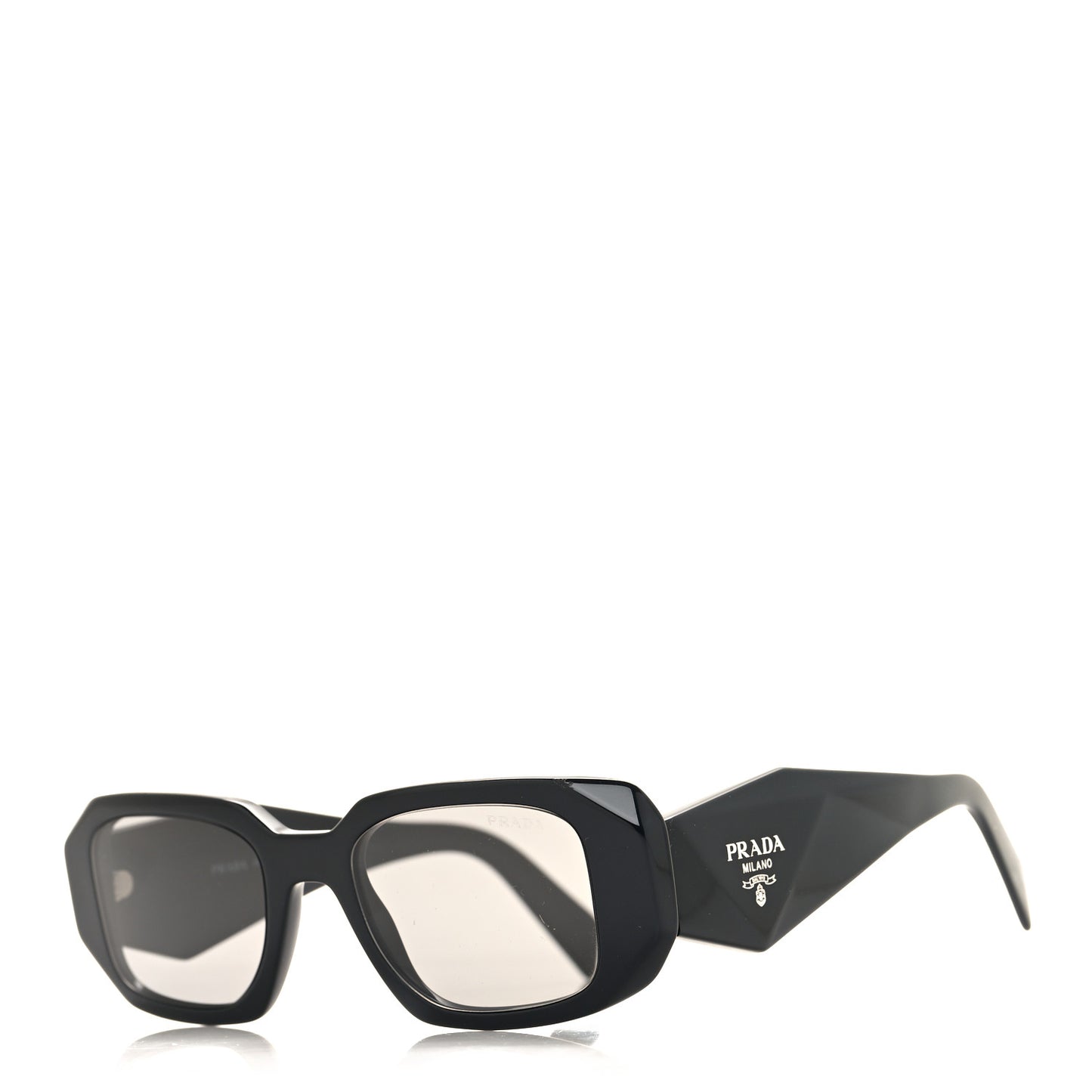 Acetate Symbole Sunglasses SPR 17W Black