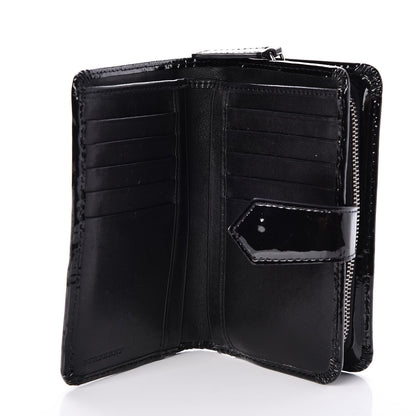 Burberry Supernova Check Penrose Continental Wallet Black 5 of 9