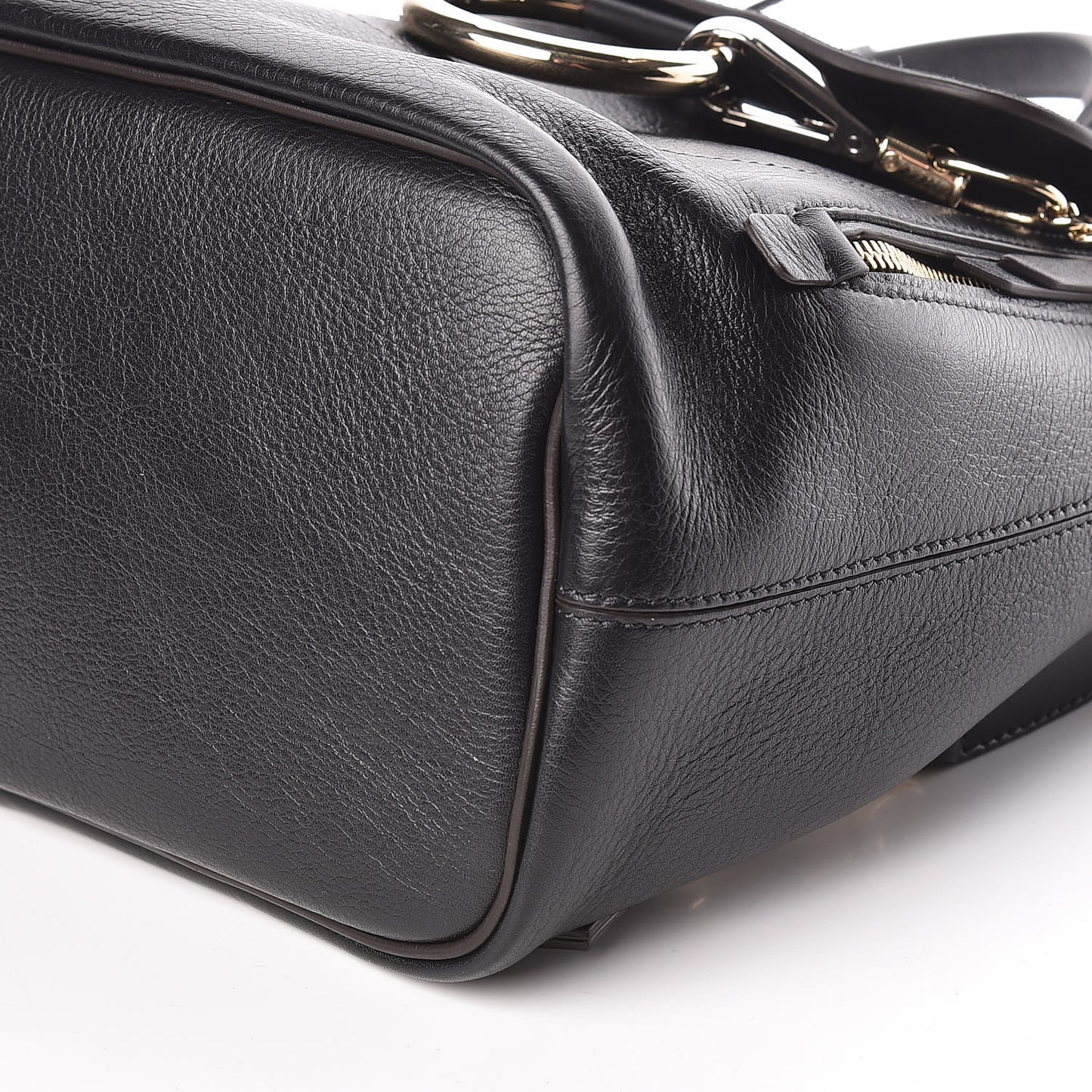 Suede Calfskin Small Faye Backpack Black