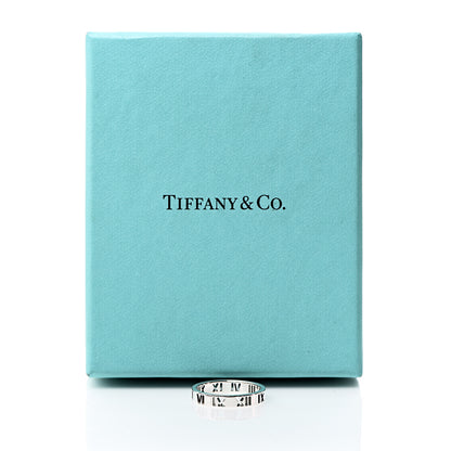 Tiffany Sterling Silver Narrow Atlas Pierced Ring 54 6.75 4 of 4