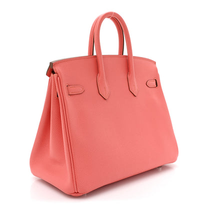 Hermes Epsom Birkin 25 Flamingo 3 of 12