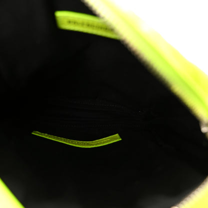 Balenciaga Agneau Arena Le Cagole Crossbody Bag Fluo Yellow 6 of 11