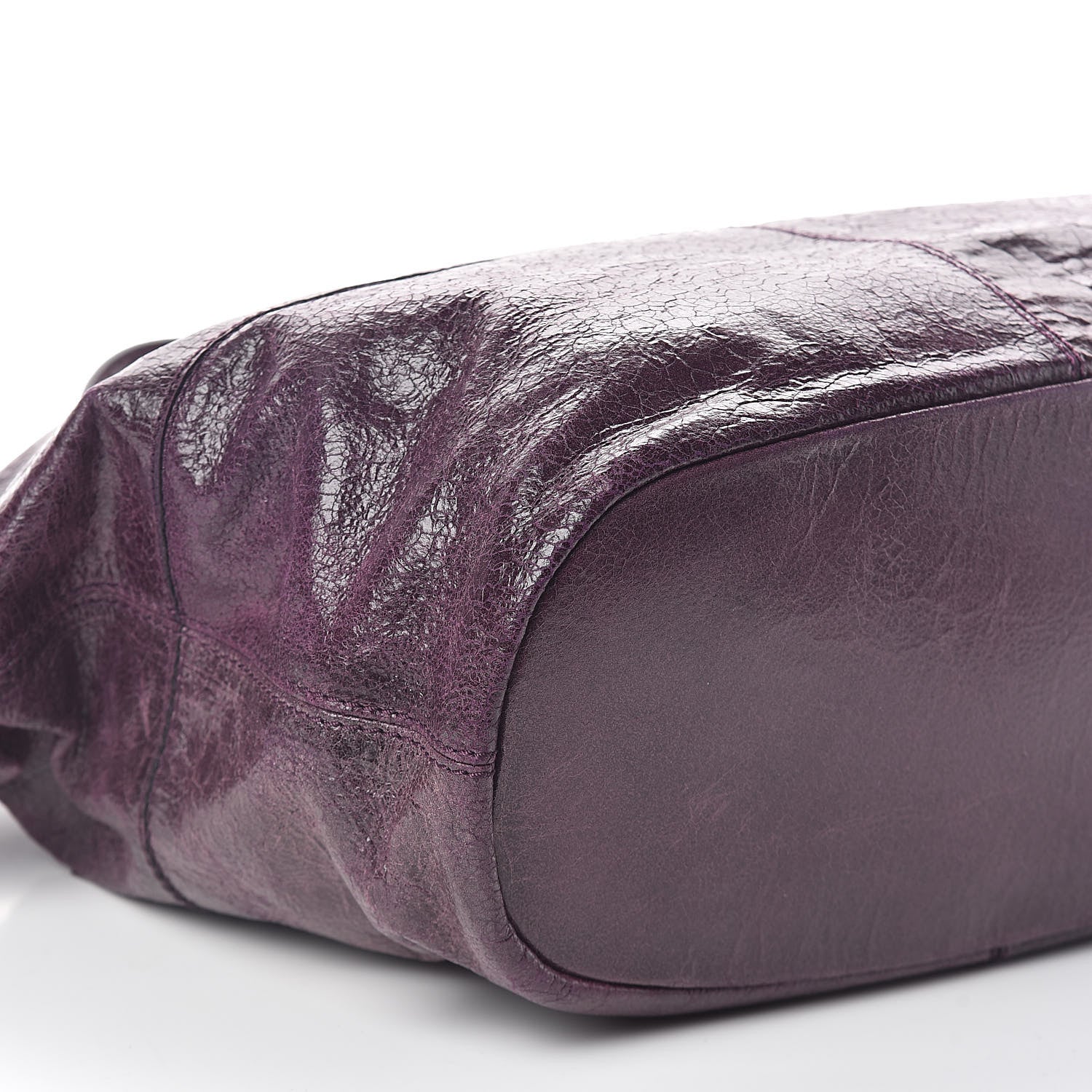 Givenchy Crackled Calfskin Medium Nightingale Aubergine 8 of 9