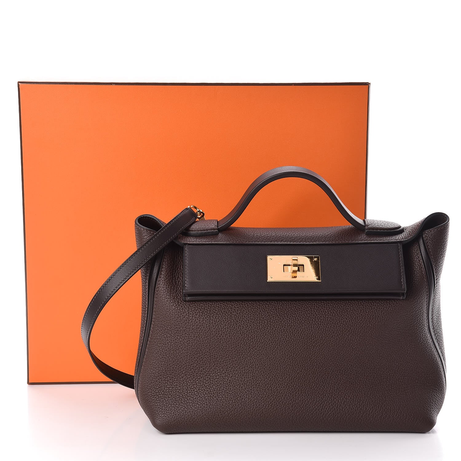 Hermes Togo Swift 24/24 29 Chocolate Ebene 10 of 10