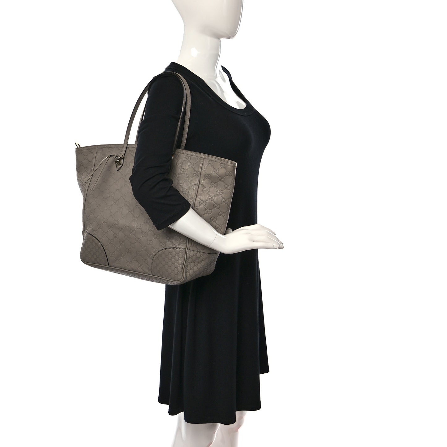 Microguccissima Bree Tote Graphite