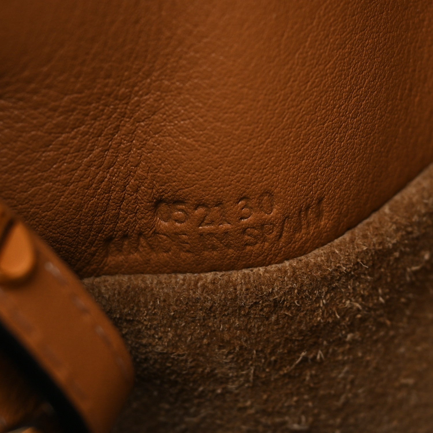 Loewe Calfskin Mini Flamenco Knot Clutch Warm Desert 7 of 9