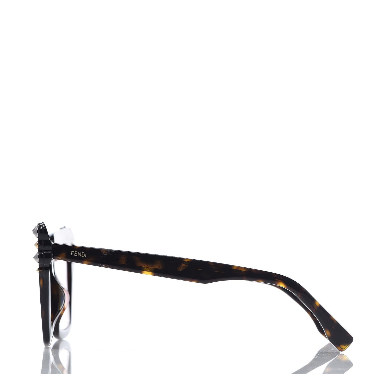 Studded Can Eye Sunglasses FF 0260/S Havana