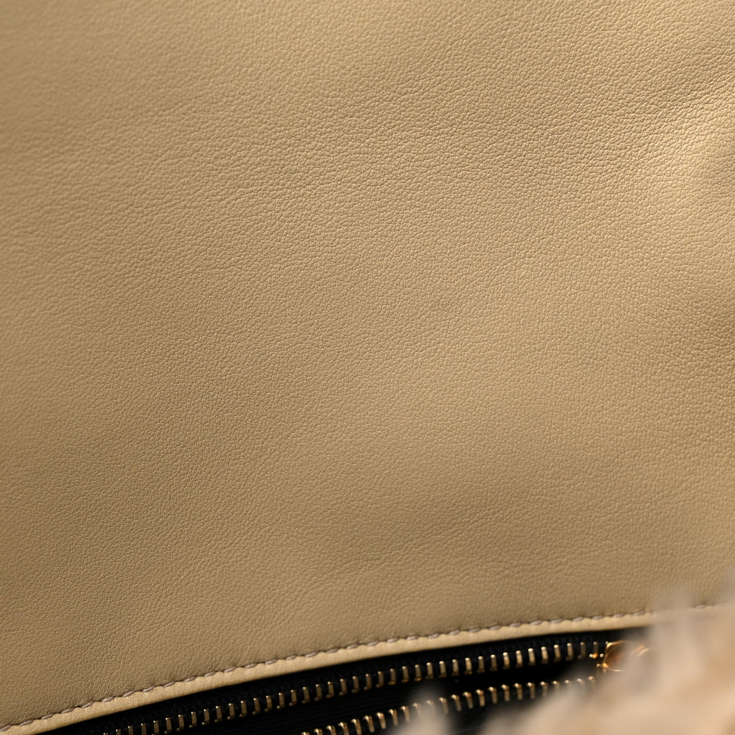 Shearling Lambskin Quilted Sade Puffer Envelope Clutch Natural Beige