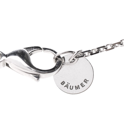 Chanel 18K White Gold Ceramic Ultra Pendant Necklace White 5 of 7