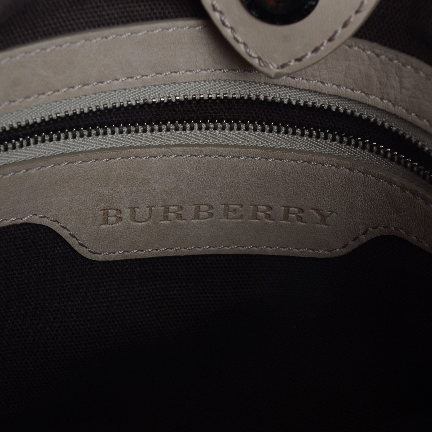 Burberry Smoked Check Small Northfield Tote Trench 6 of 8