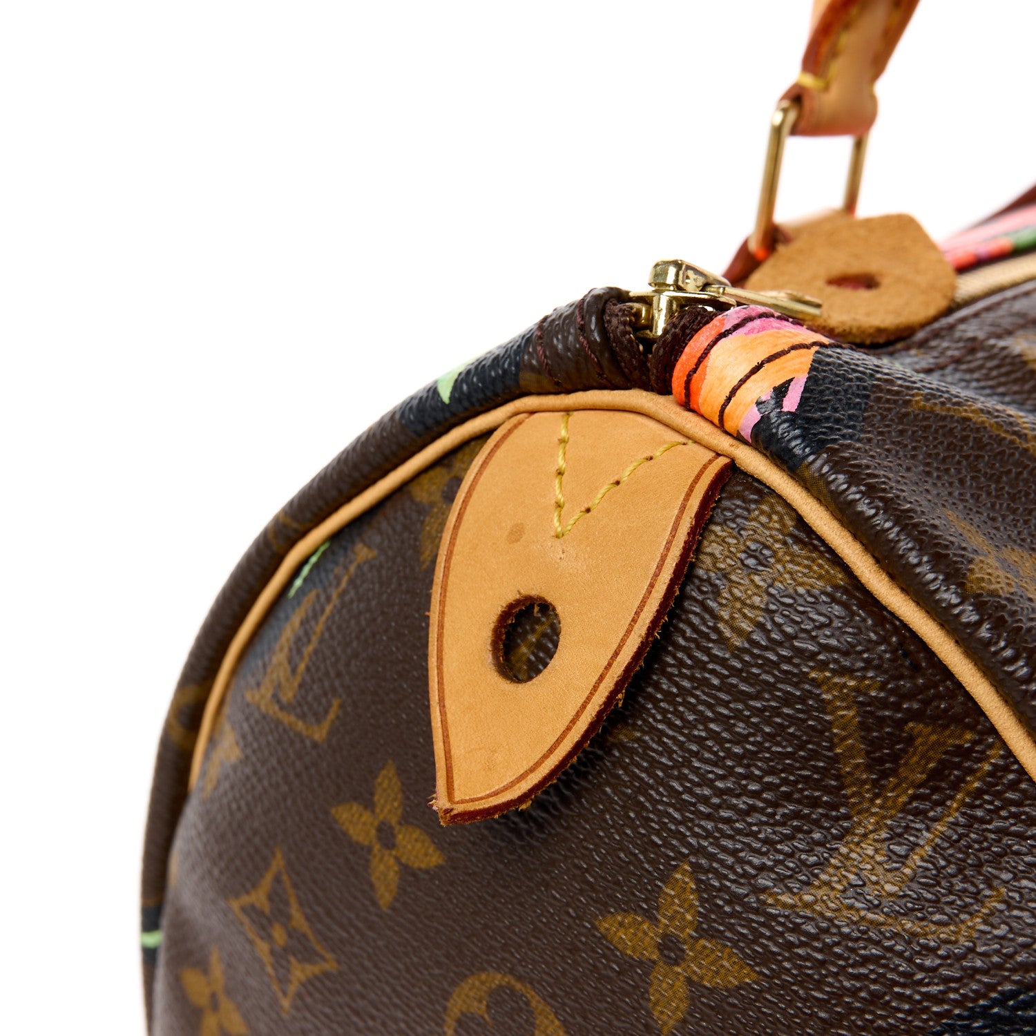 Louis Vuitton Monogram Roses Speedy 30 14 of 15