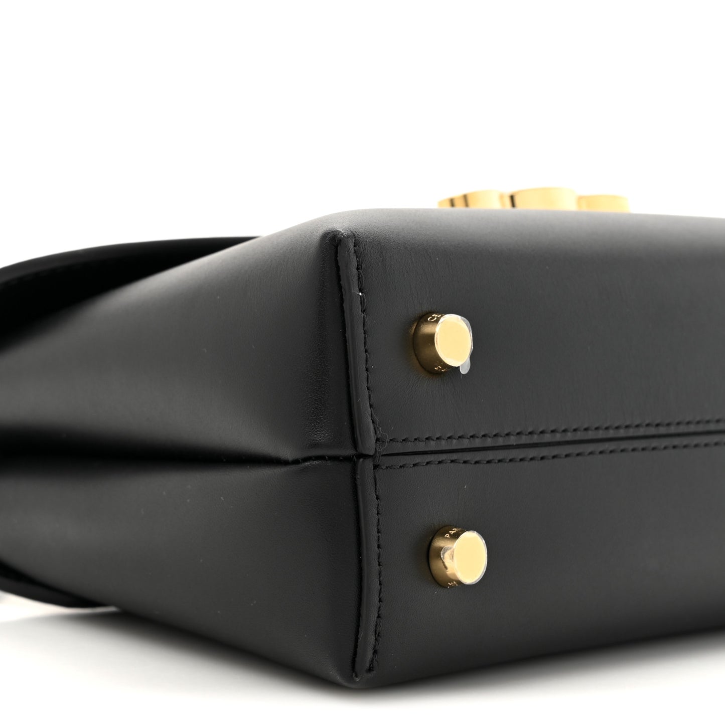 Smooth Satinated Calfskin Teen Nino Black